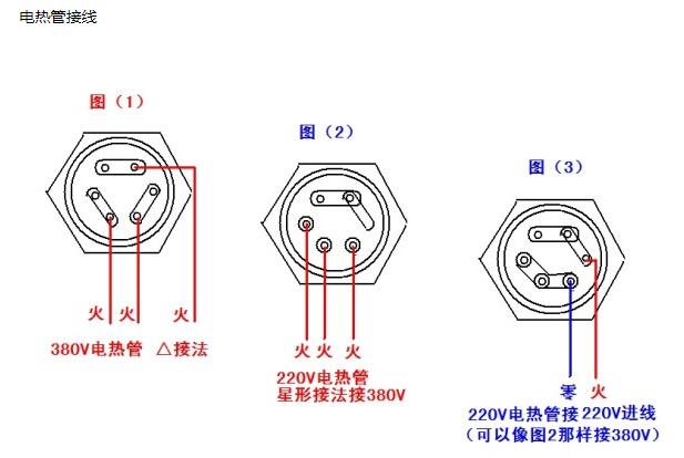 380V發(fā)熱管接線(xiàn)圖